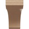 Ekena Millwork 8"W x 24"D x 16"H Classic Legacy Rough Cedar Woodgrain TimberThane Corbel, Primed Tan CORUR08X24X16LGYRCPR - alternate 2